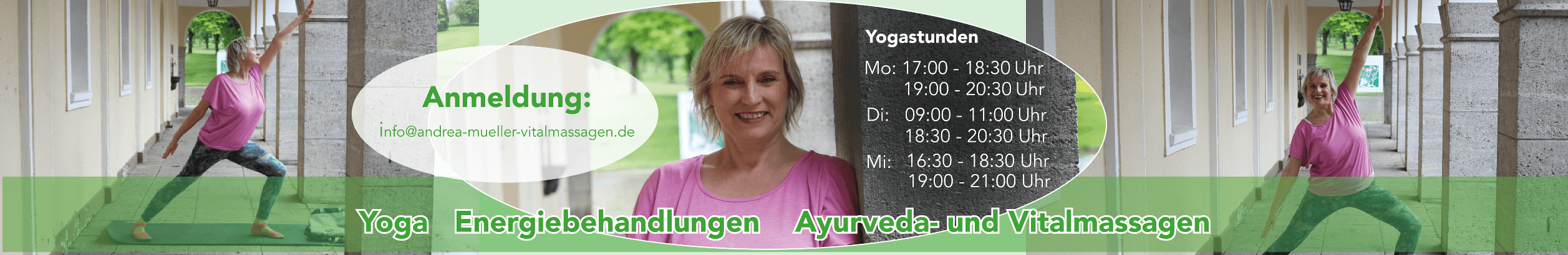 Andrea Müller - Yogastunden Anmeldung